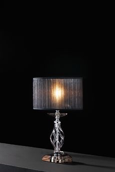 Euroluce Lampadari ALICANTE Fume LP1 - настольная лампа производства Италии: фото, описание, характеристики, цена, отзывы